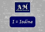 Iodine Manufactured by Angstrom-minerals.com